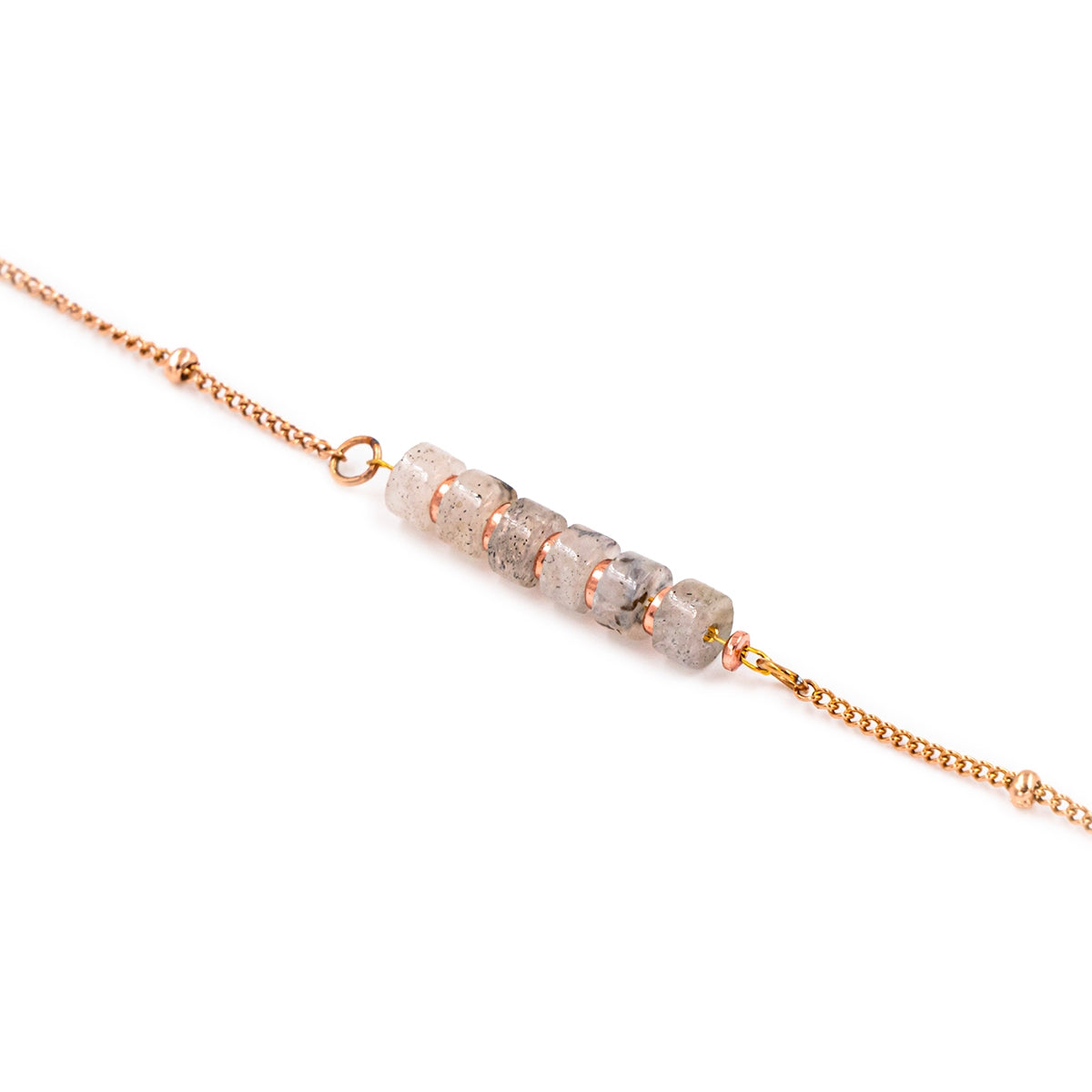 Bracelet PIANA en pierres Labradorite - SLOYA